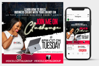 design an eye catching church flyer, social media flyer