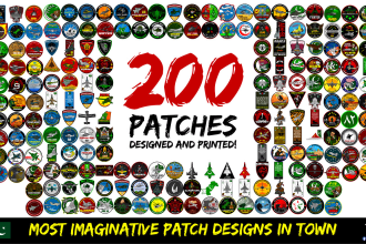 design your military patch with creativity and imagination