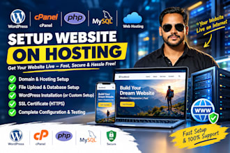 setup website on hosting