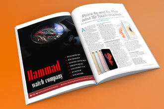design eye catching magazine ad, newspaper ad, print ad