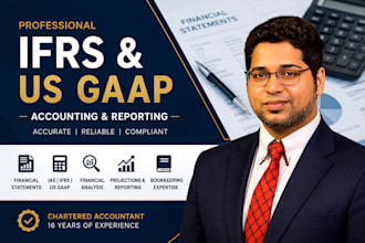 do accounting as per ias and ifrs and gaaps