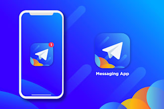 design unique modern app icon logo for ios or android or web