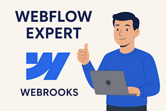 build the webflow website
