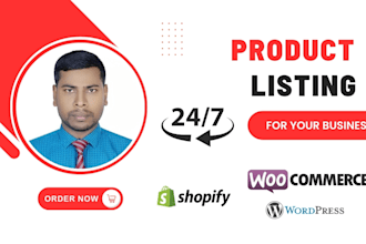 handle product upload for shopify and wordpress websites
