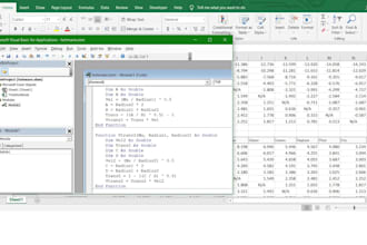 develop vba script for ms excel,ms word,ms access