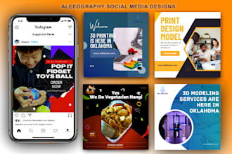 design social media posts in bulk