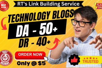 do guest posts on da60 technology blogs