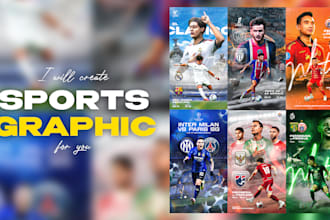 create football graphic design for you