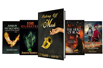do a unique book cover design for you