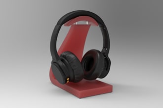 do 3d modelling, rendering for 3d printing
