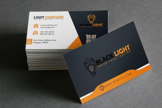 design unique and professional business card or stationary
