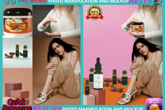 do photo manipulation blend image composition and editing