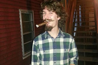 use my mustache to promote/intro anything for you