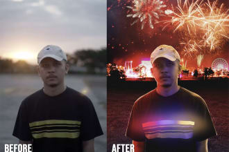 do photoshop editing, photo manipulation