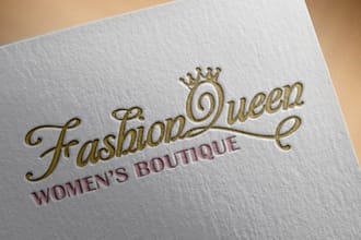 produce artistic fashion and clothing logo for brands