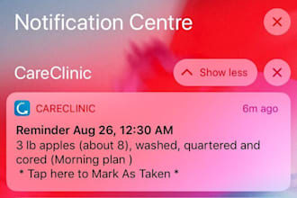 integrate the push and local notification in your app