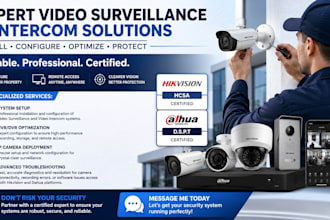 setup dvr, nvr and cameras for hikvision and dahua remotely