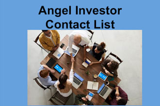 provide a contact list of angel investors