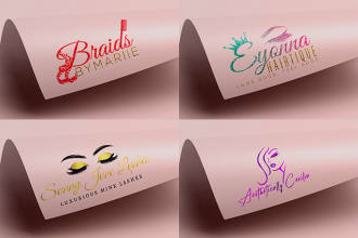 do cosmetics and luxury beauty logo design