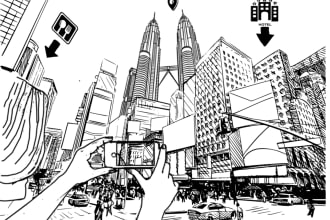 draw storyboard art for your proyects, tell me your story