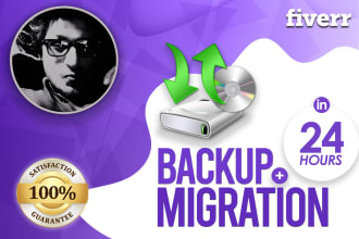 backup and migrate wordpress website