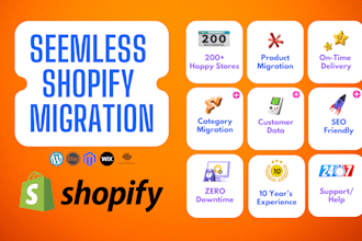 migrate wordpress woocommerce store to shopify store