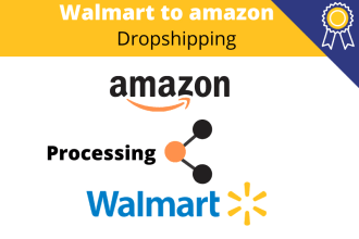 do walmart to amazon dropshipping listings