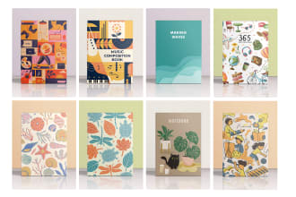 illustrate and design original book or notebook cover