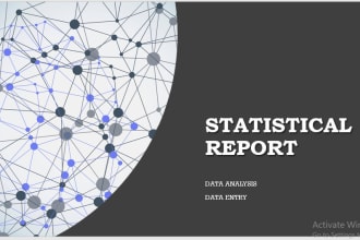 assist in statistical research and data analysis