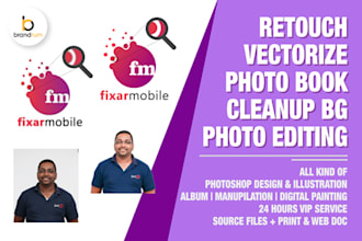 do all photoshop, lightroom, illustrator designs and editing