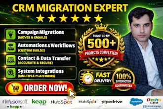 setup your CRM or help with CRM data migration