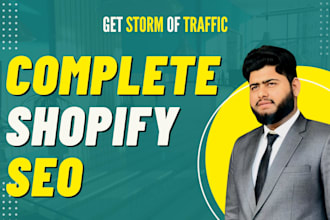 do shopify SEO optimization to boost shopify sales