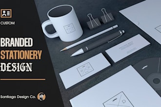 design business cards, letterheads, and branded stationery