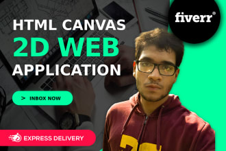 create HTML canvas based projects using fabric js