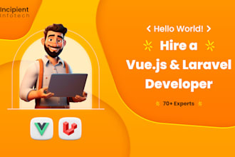 do vue js nuxt js project for you