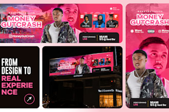 design an attractive digital billboard or signage for your business