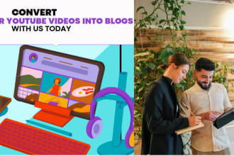 turn your youtube and vlog videos into amazing blog posts
