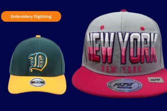 convert logo into embroidery digitizing file dst pes jef emb in 1 hour