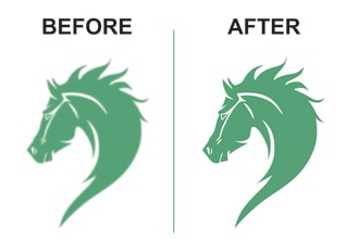 make your image high resolution vector