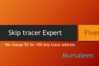 provide best skip tracing service for wholesaling