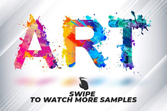 design customized  word art, typography and word cloud