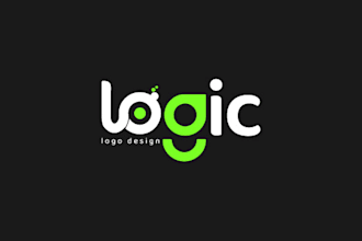 do modern text based logo design within 24hr