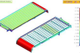 do multiple analysis mold flow analysis