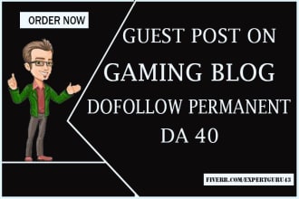 publish your article on da 50 gaming site