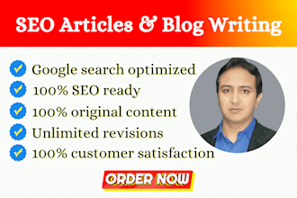 write SEO friendly articles and blog posts