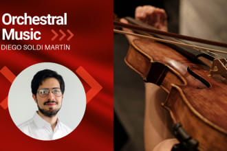 create an orchestral track for your project
