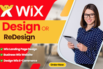 build wix website, wix website redesign