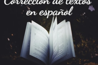 professionally proofread and edit your spanish books