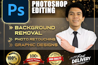 do photoshop editing with quick turnaround