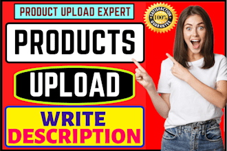 upload product listing products add to shopify, woocommerce, wix, etsy, opencart